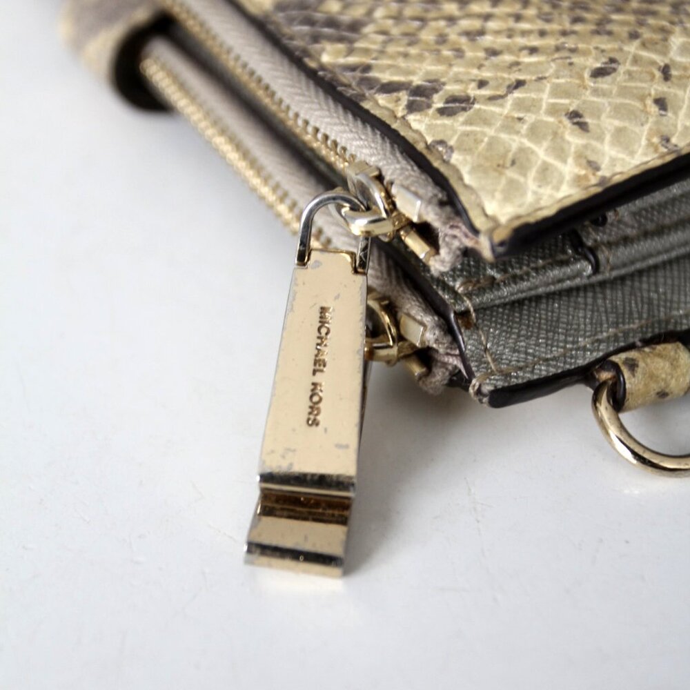 Michael Kors Python Embossed Leather Wallet - image 8